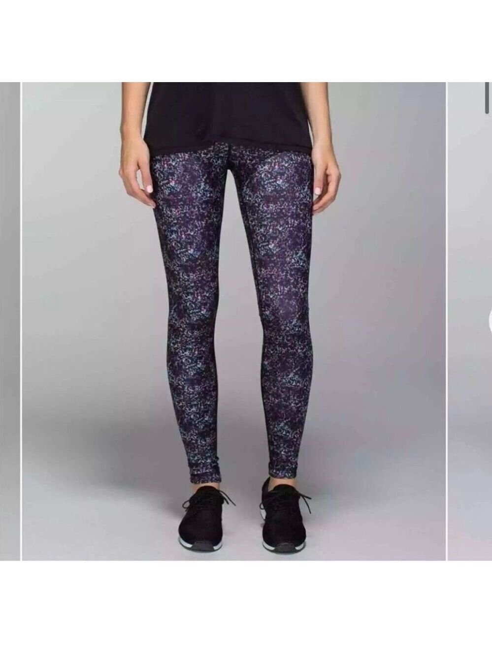 Lululemon Wunder Under Pant Women's Size 4 Blue High-Rise Leggings
